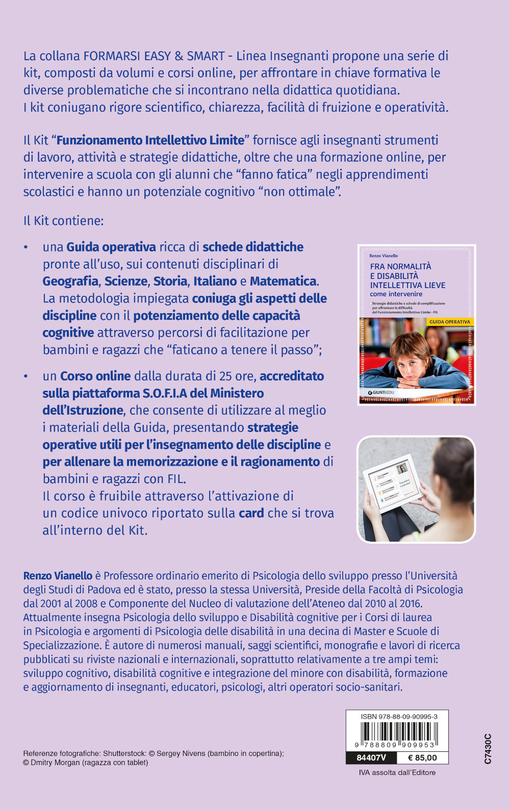 Kit Funzionamento Intellettivo Limite. Un percorso completo per intervenire a scuola con alunni in difficoltà