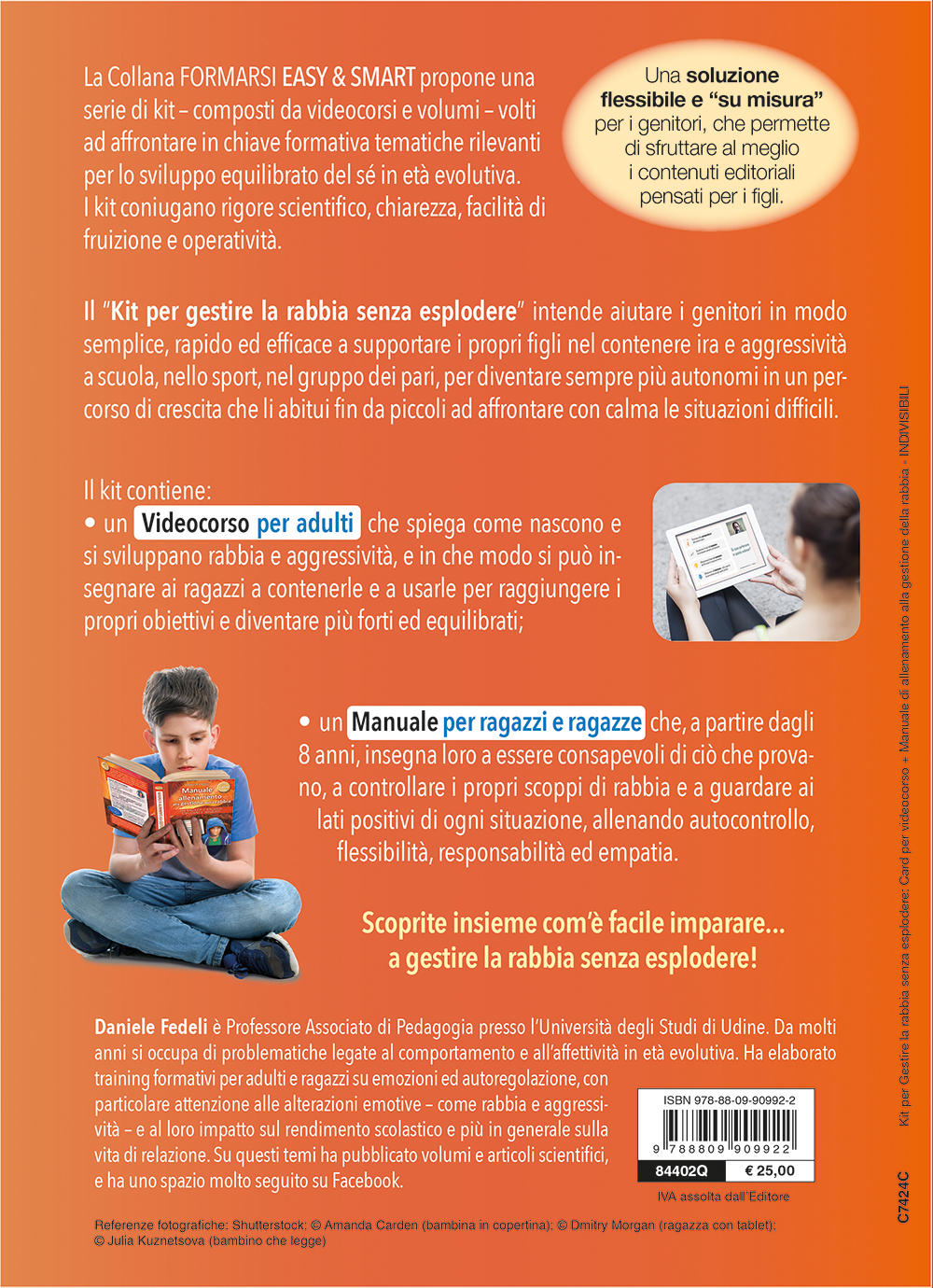 Kit per gestire la rabbia senza esplodere . 1 videocorso per l'adulto + 1 manuale per il ragazzo