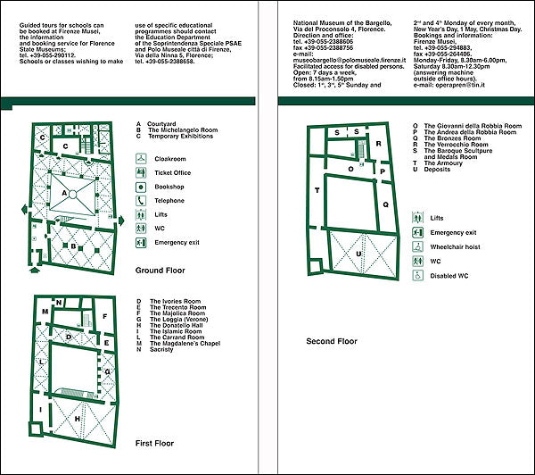 National Museum of the Bargello (in inglese). The official guide - Edizione aggiornata