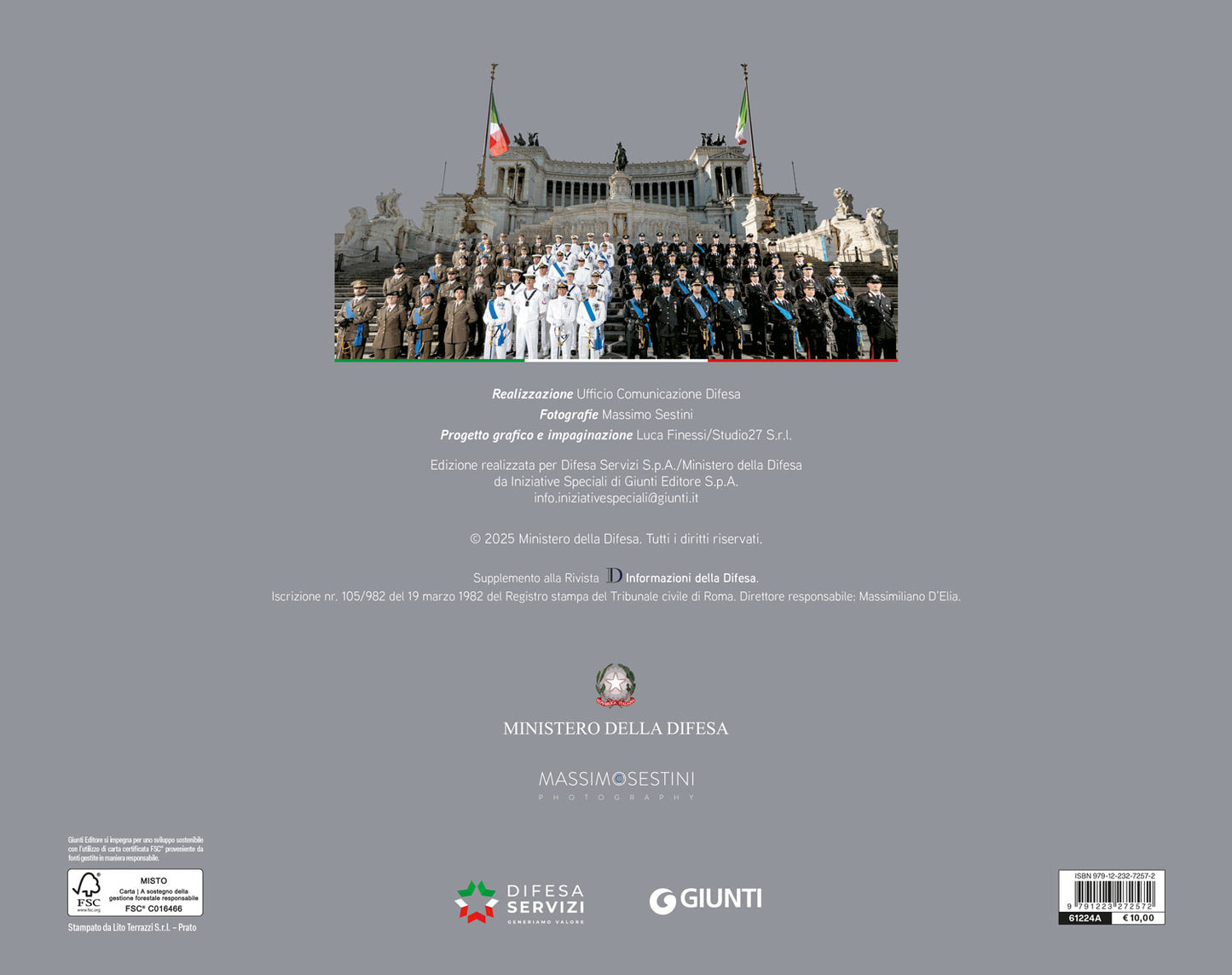 Calendario Difesa 2026 - da parete . La forza che unisce