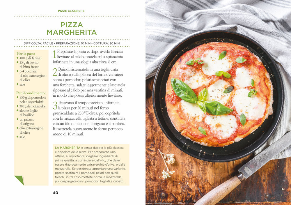 Pizze focacce e calzoni