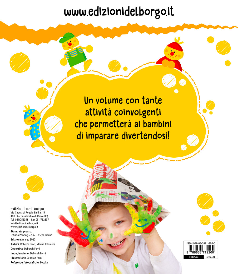 Il libro per imparare 3 anni. Tanti giochi e attività per imparare divertendosi