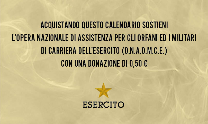Calendario Esercito Italiano 2024 (da parete). Per  l'Italia sempre....prima e dopo l'8 settembre 1943
