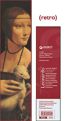 Segnalibro La dama con l'ermellino - Leonardo da Vinci