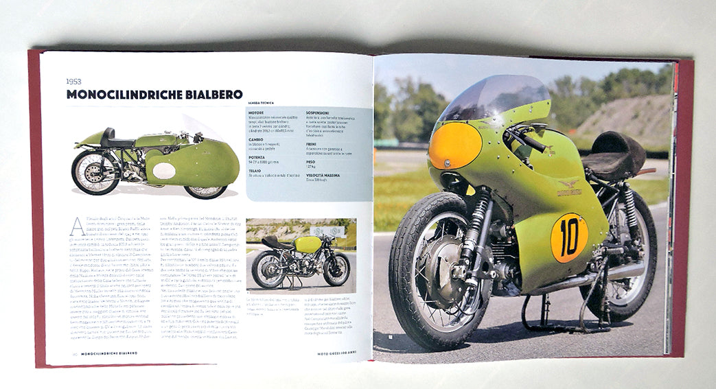 MOTO GUZZI 100 anni .  I modelli che hanno fatto la storia