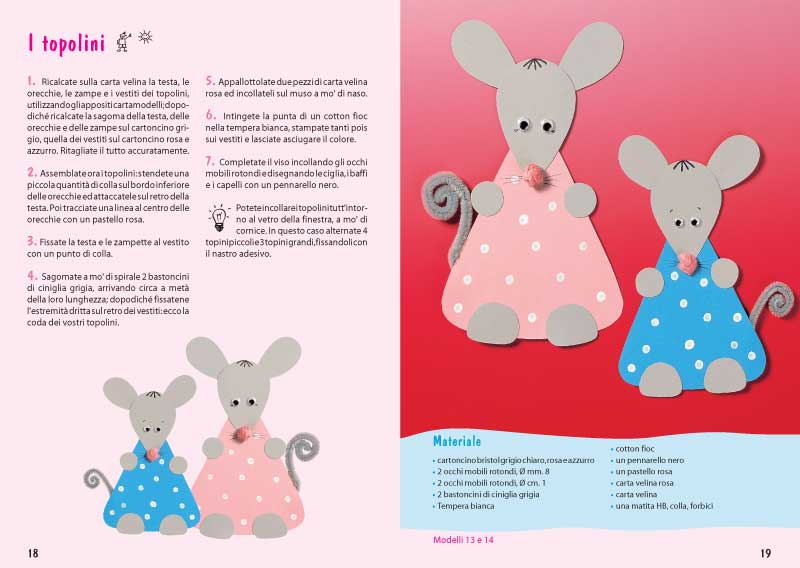 Creazioni in carta per i più piccoli