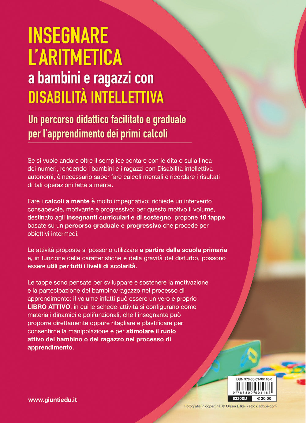 Insegnare l'aritmetica a bambini e ragazzi con disabilità intellettiva. Un percorso didattico facilitato e graduale per l’apprendimento dei primi calcoli