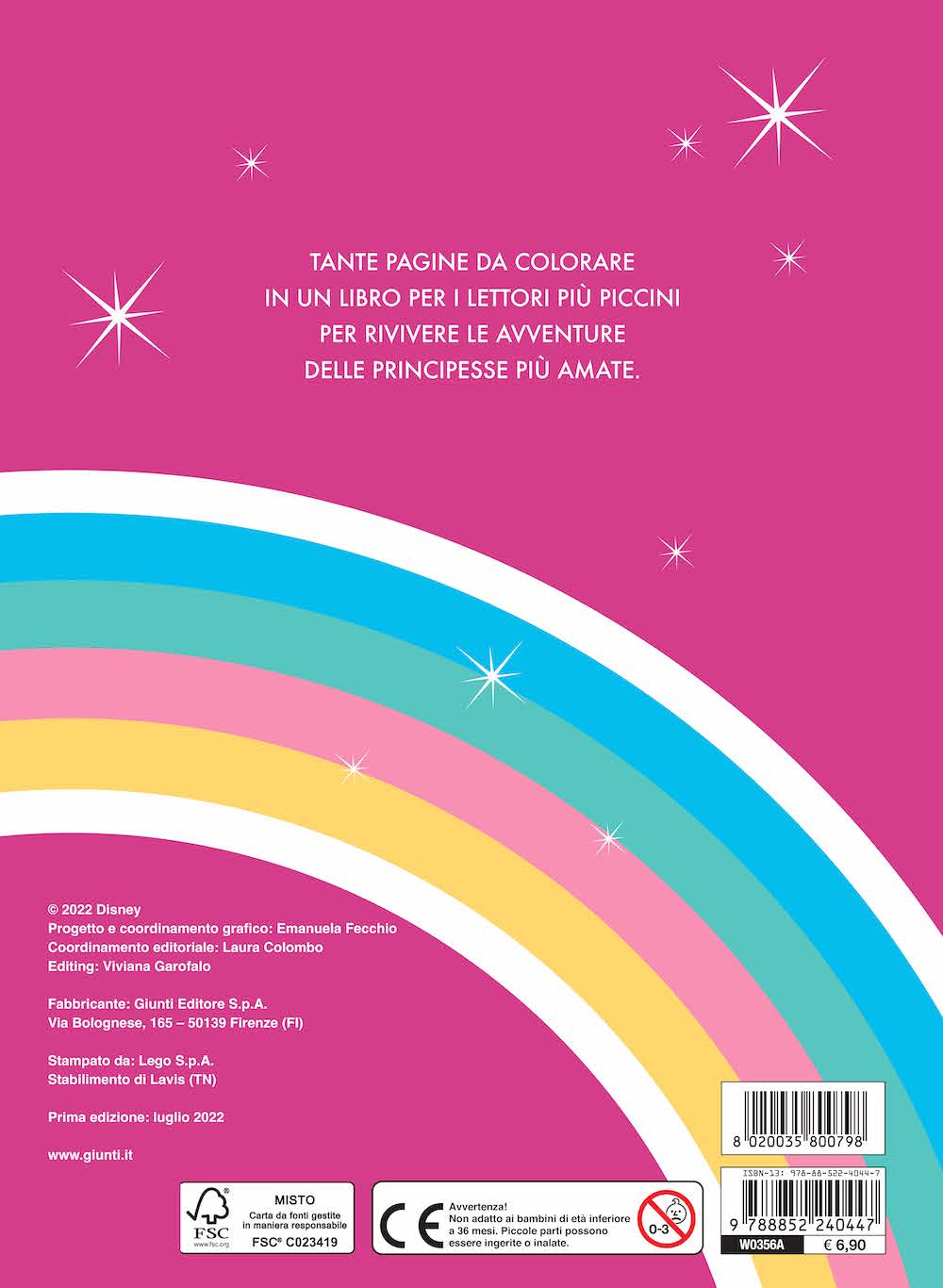 Special color Disney Princess. Principesse avventurose e coraggiose
