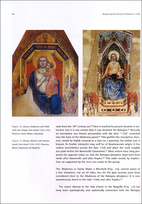 Giotto and the Flood of Florence in 1333. A Study in Catastrophism, Guild Organisation and Art Technology