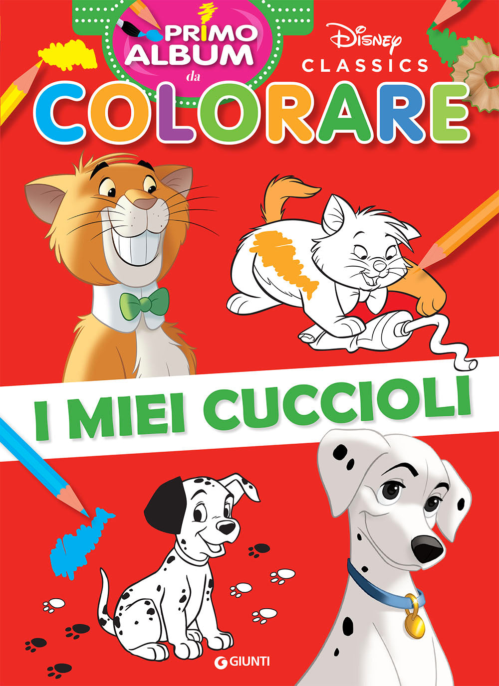 Primo album da colorare Disney Classics . I miei cuccioli
