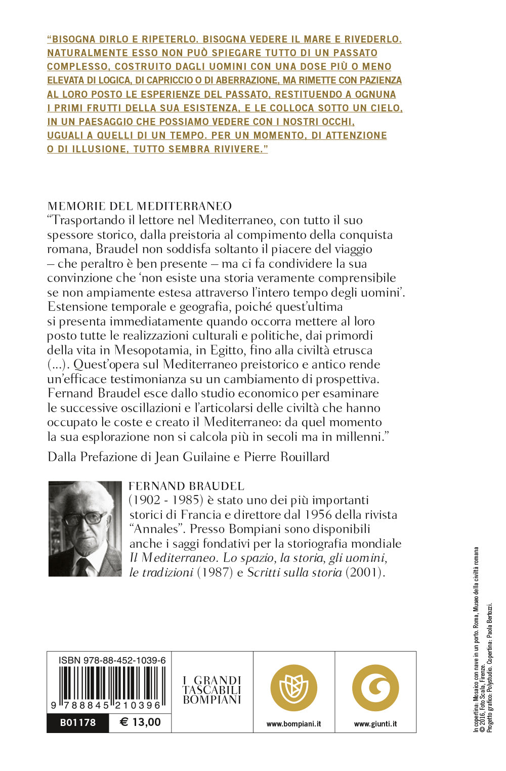 Memorie del Mediterraneo. Preistoria e antichità
