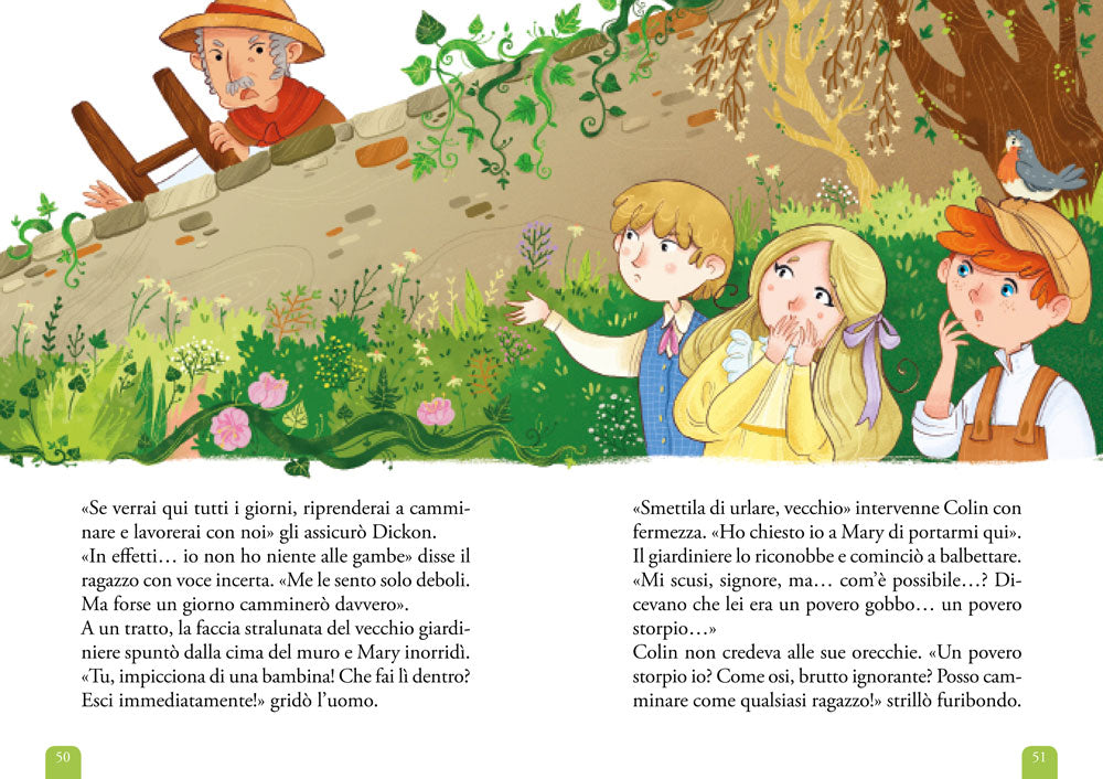 Il giardino segreto. Adattamento a misura di bambino