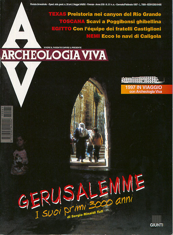 Archeologia Viva n. 61 - gennaio/febbraio 1997. Rivista bimestrale