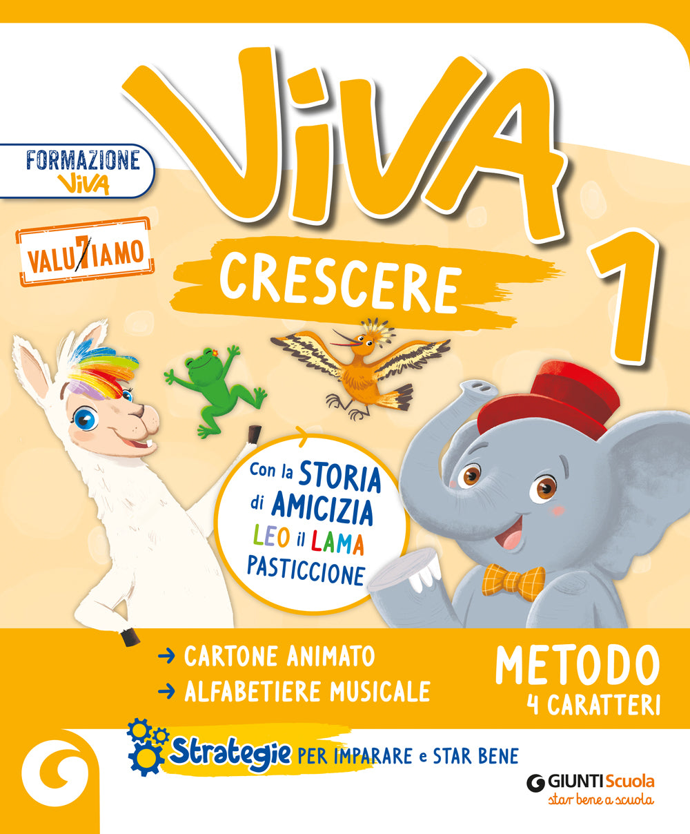 Viva Crescere - Metodo 4 caratteri classe 1