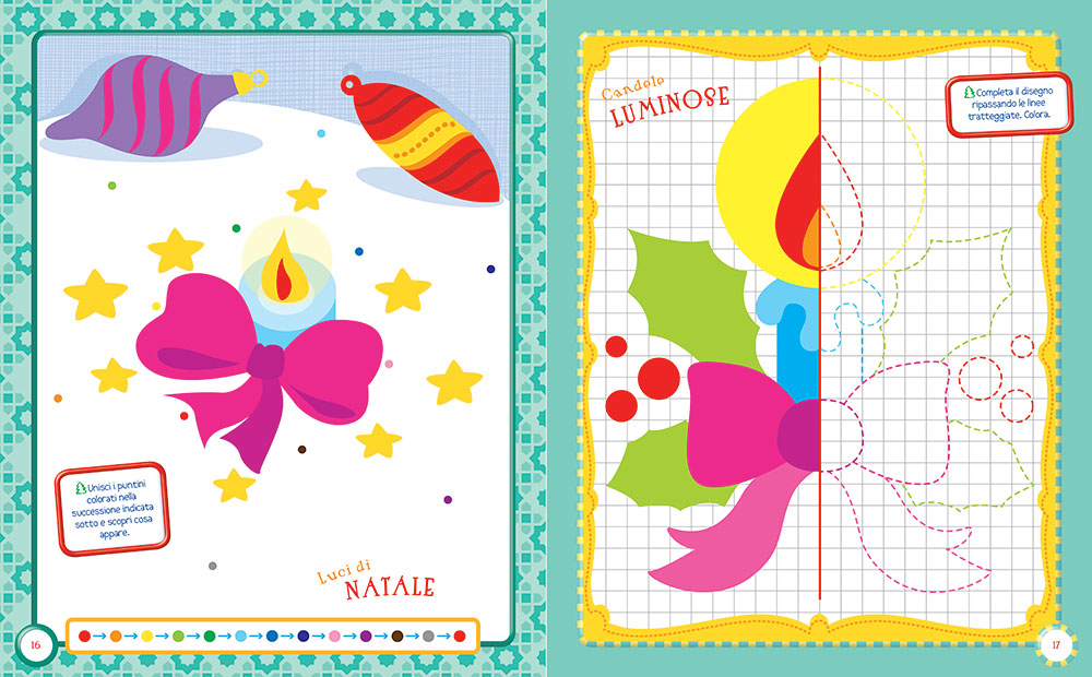 Fare e giocare a Natale. Con tanti stickers