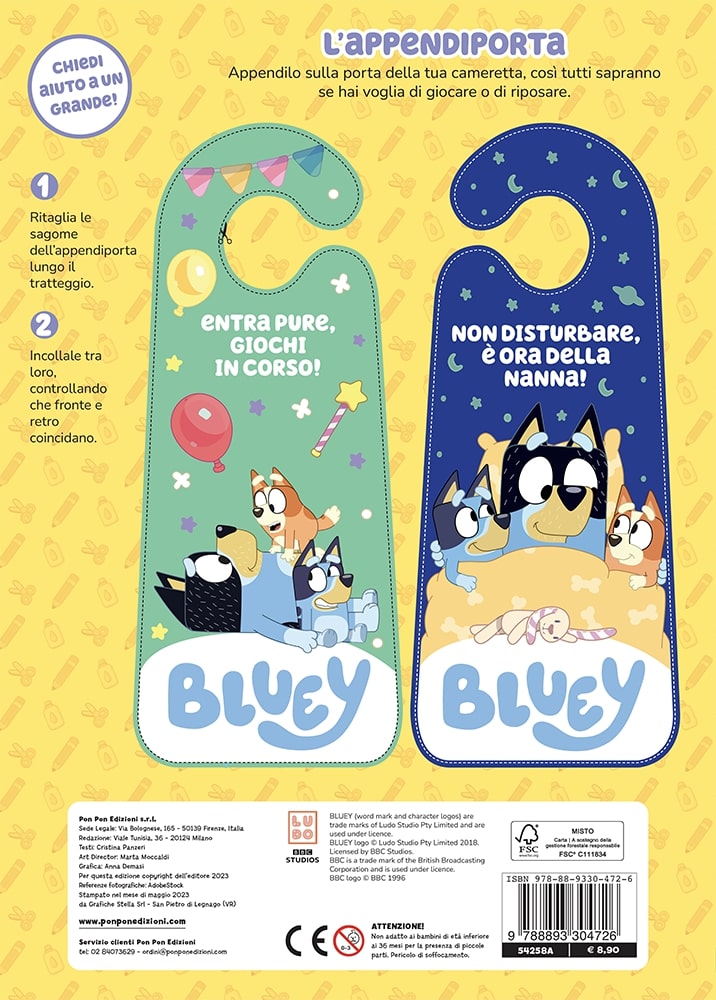 Bluey. Crea con Bluey. Costruisci la tua...casa di Bluey!