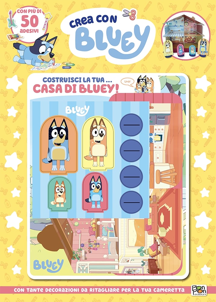 Bluey. Crea con Bluey. Costruisci la tua...casa di Bluey!