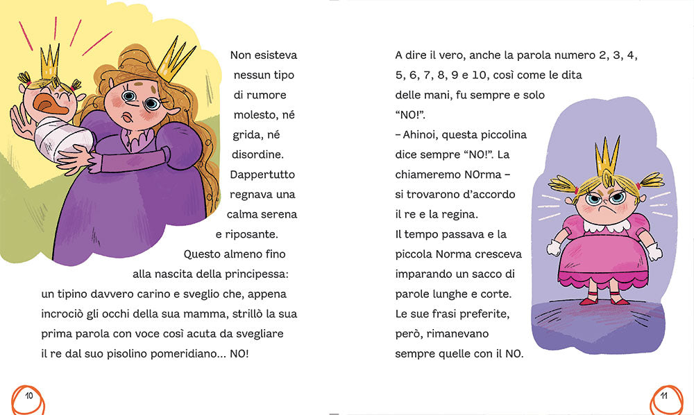 No e no, non voglio! . Piccole storie di calma
