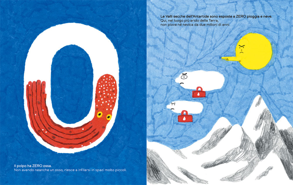 Il polpo ha zero ossa. Un libro per contare e scoprire il mondo