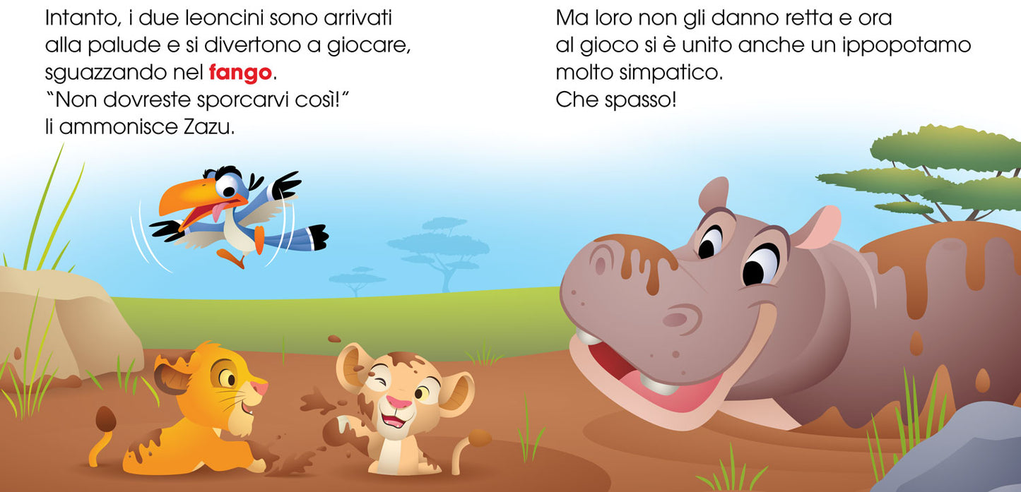 Simba Non vuole ascoltare Storie per diventare grandi