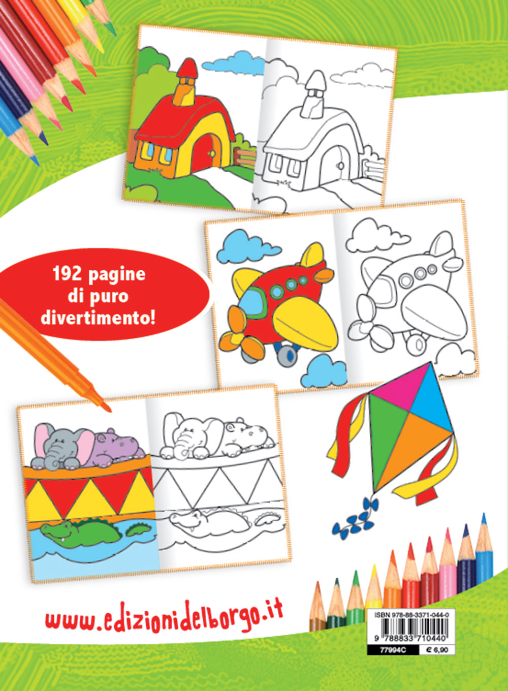 Il mio album da colorare. Animali, circo, stagioni, fiabe, giocattoli e tanto altro! - 192 pagine per divertirsi colorando!