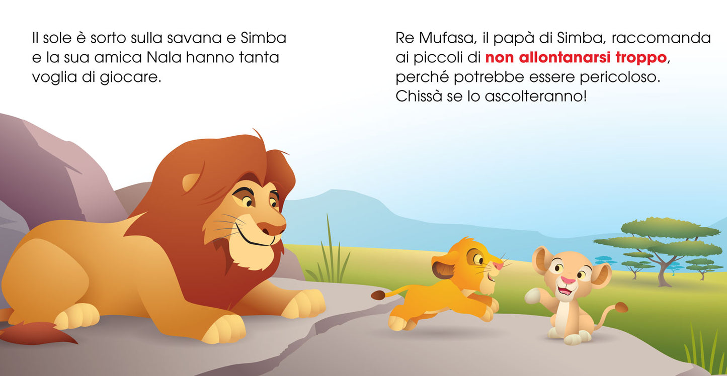 Simba Non vuole ascoltare Storie per diventare grandi