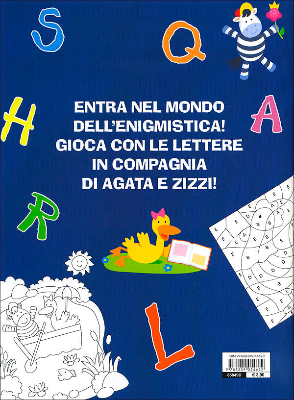 Enigmistica facile. Le lettere. Da 6 anni