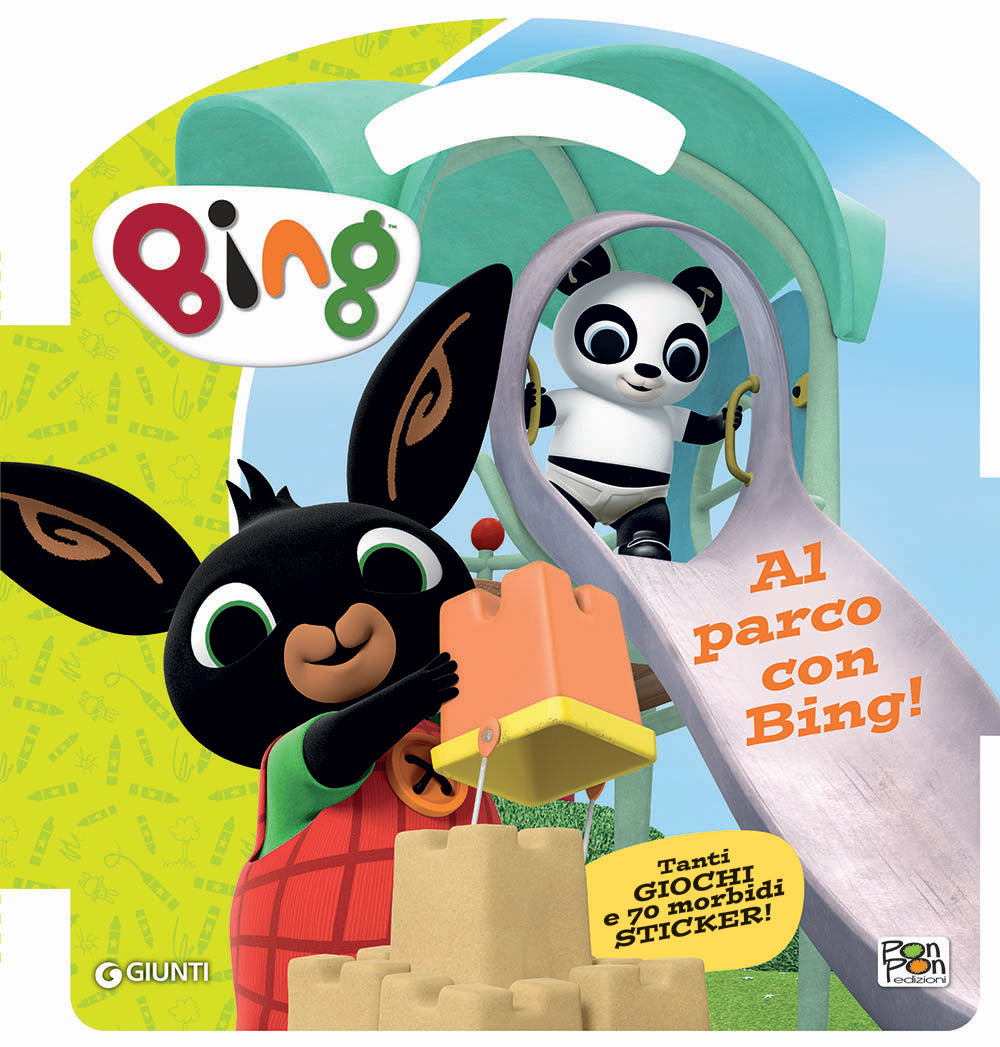 Al parco con Bing! Puffy sticker