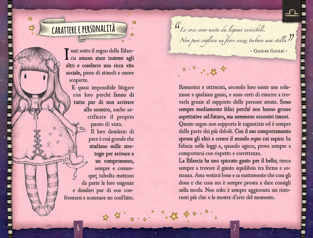 Bilancia. Gorjuss Zodiaco. Ediz. a colori