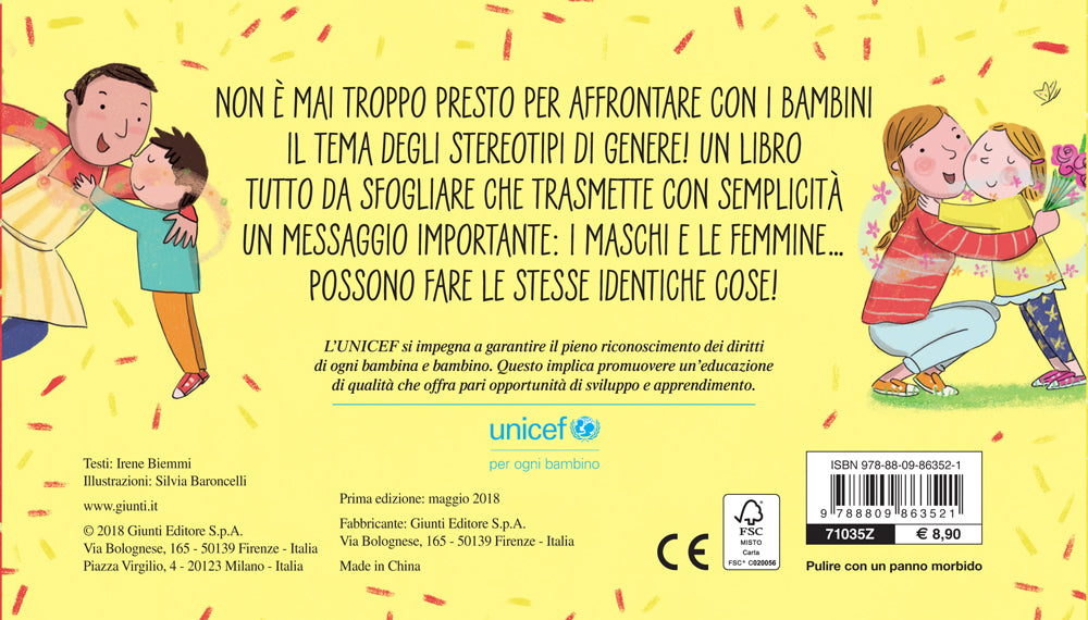 Cosa fanno le mamme? Cosa fanno i papà?
