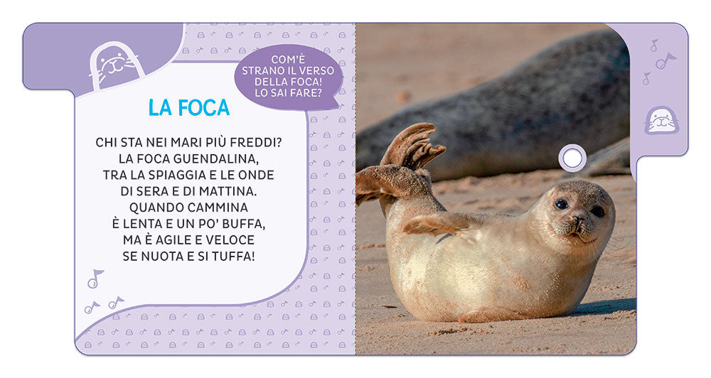 Animali del mondo. Primi suoni. 6 versi da ascoltare!