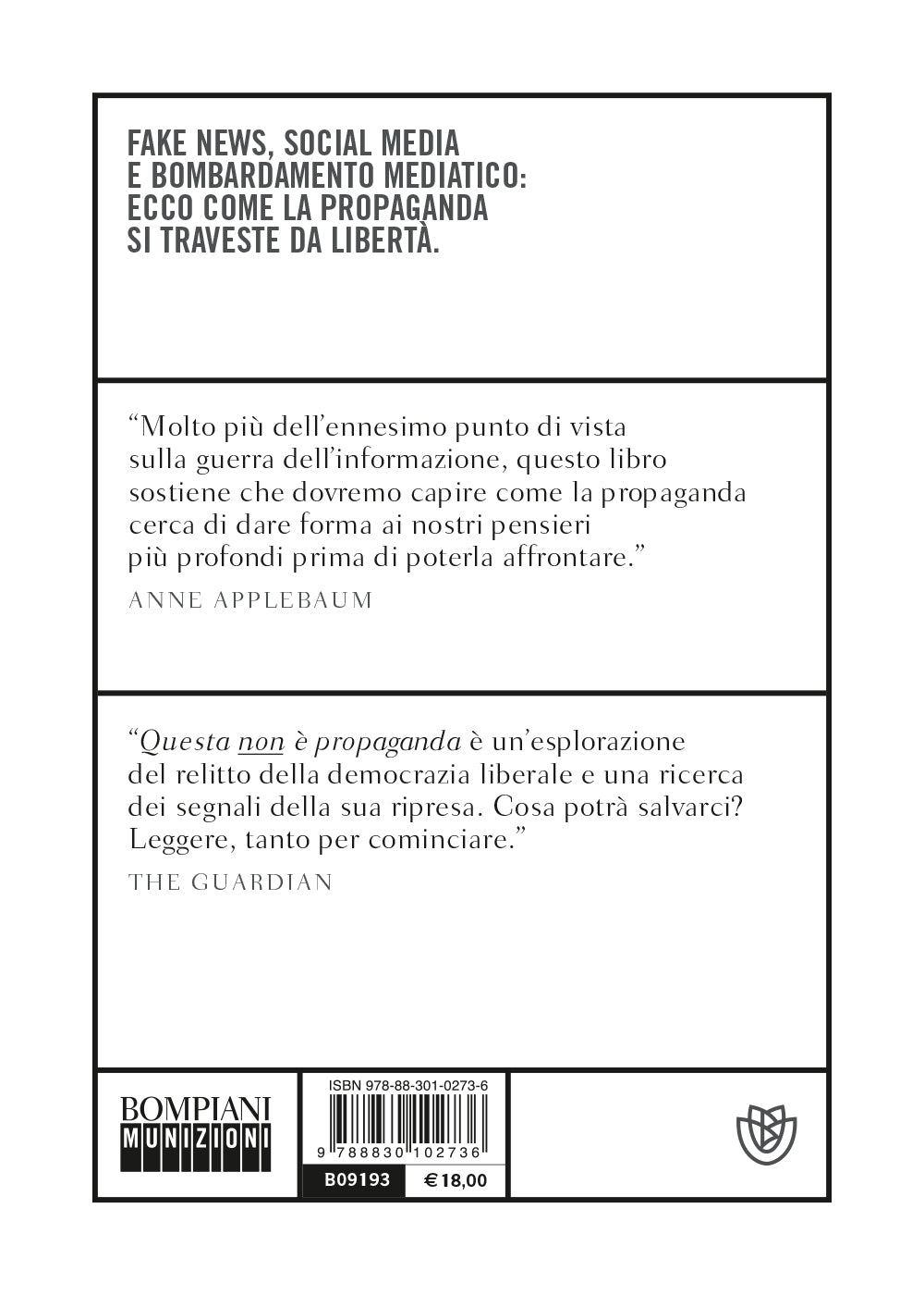 Questa non è propaganda. Avventure nella guerra contro la realtà