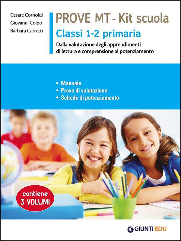 Prove MT 1-2 - Kit scuola primaria. Manuale - Prove di valutazione - Schede di potenziamento