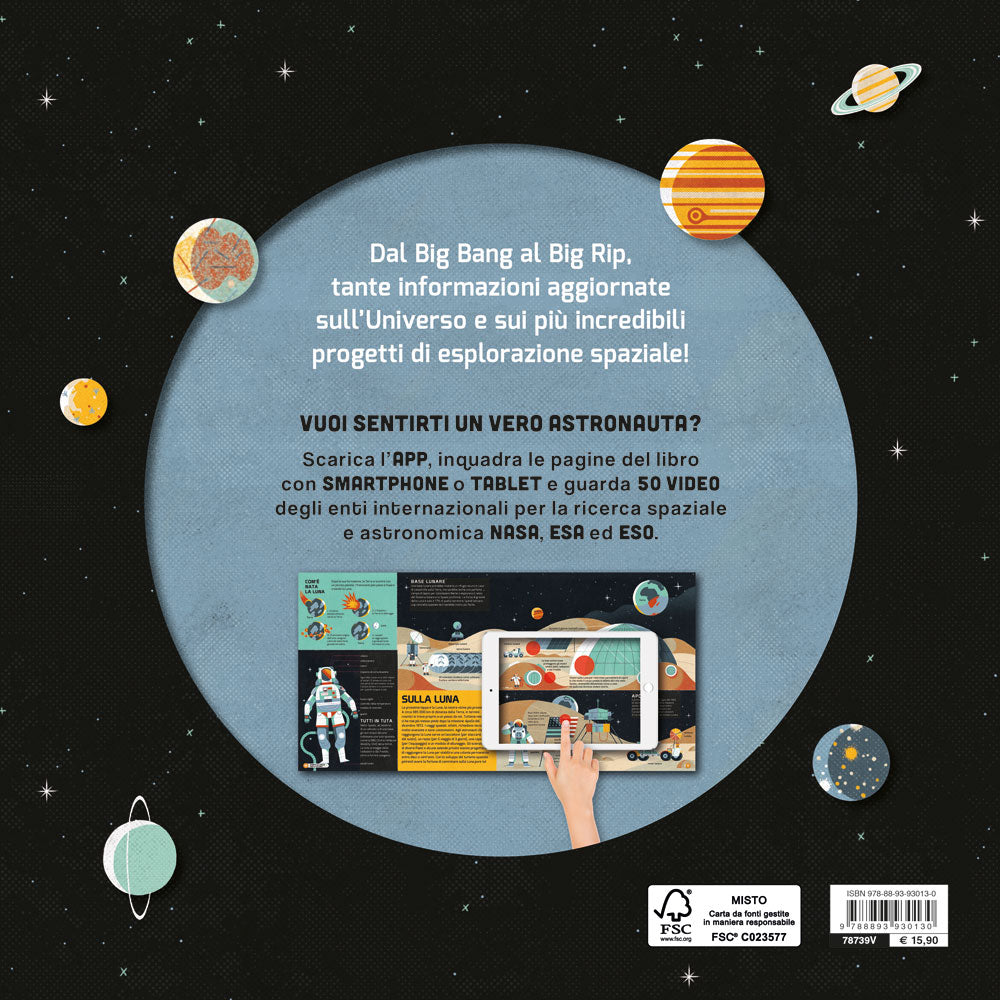 Avventure spaziali. Con 50 video per vedere l'Universo da vicino!