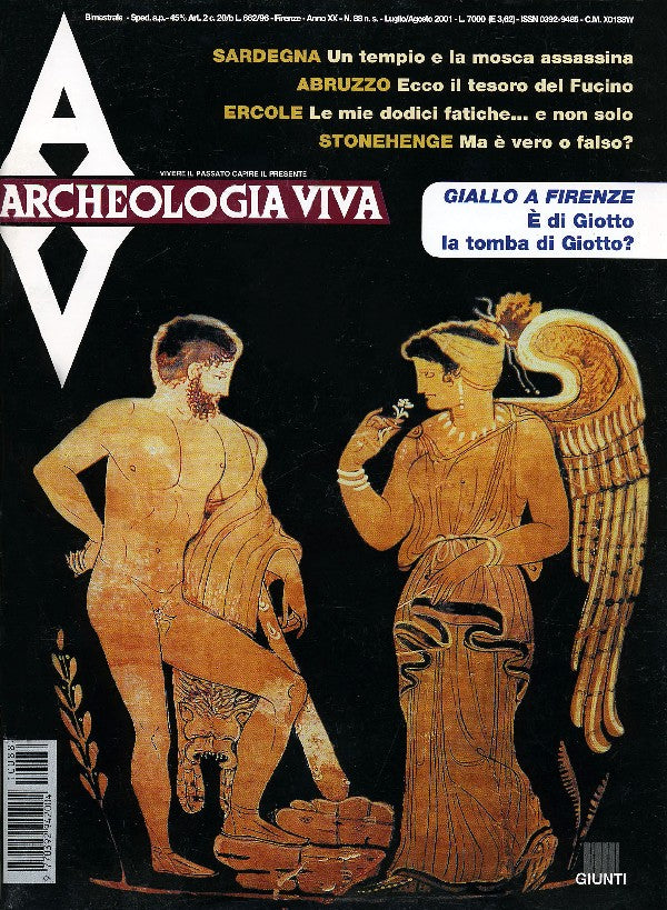 Archeologia Viva n. 88 - luglio/agosto 2001. Rivista bimestrale