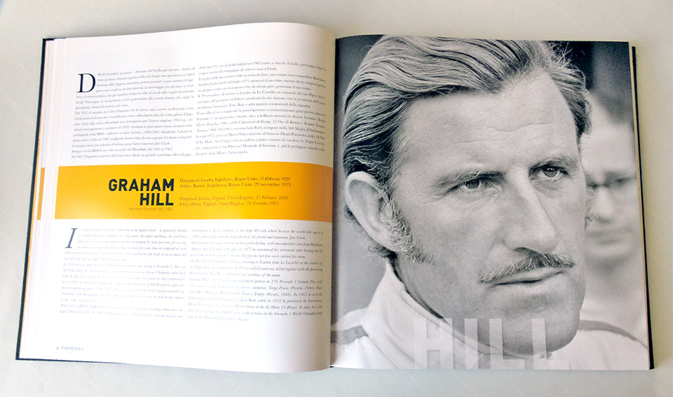 FORMULA 1 PORTRAITS.  GLI ANNI SESSANTA/THE SIXTIES