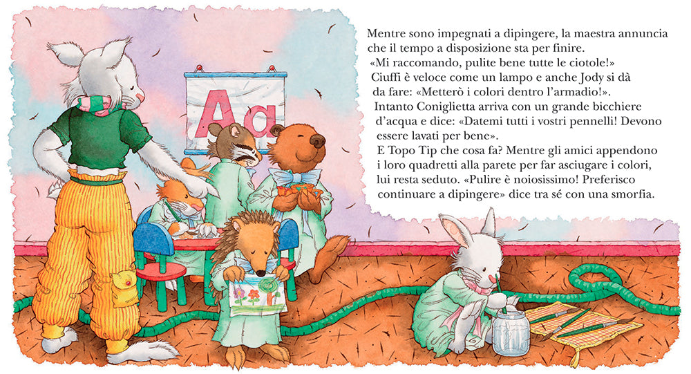 Topo Tip. Non voglio mettere in ordine!