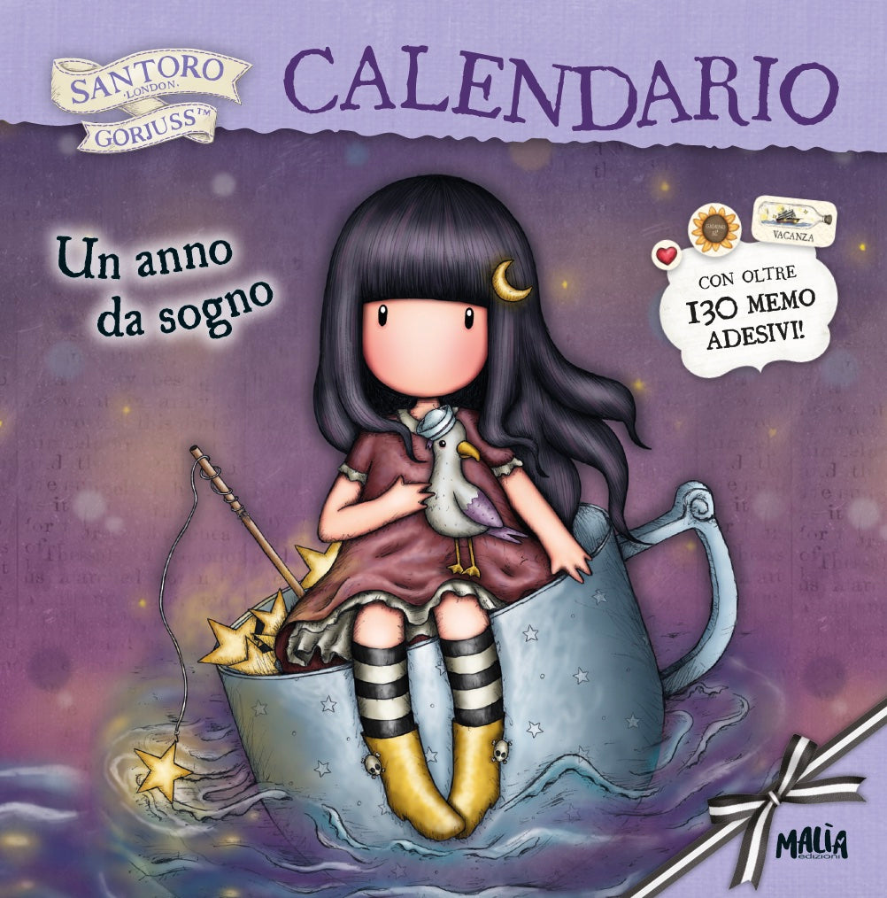 CALENDARIO GORJUSS. UN ANNO DA SOGNO,da parete, 28 x 28 cm