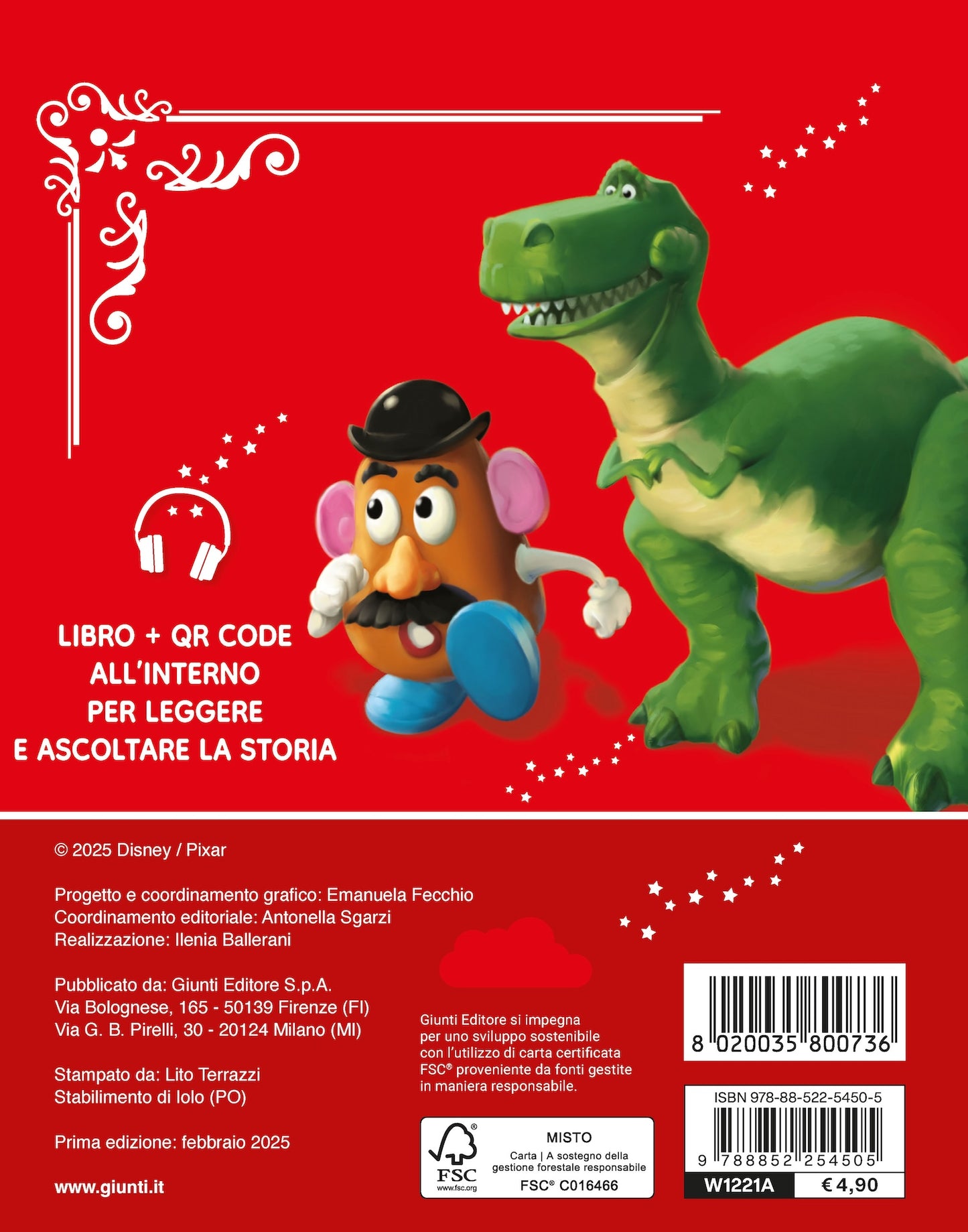 Toy Story Leggi e ascolta con QR Code. Inquadra il Qr code e ascolta