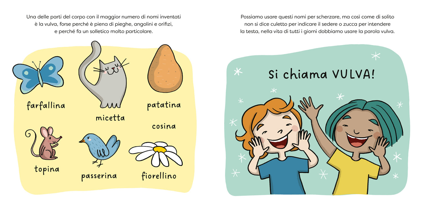 Farfallina? Si chiama vulva!. Per parlare con serenità e senza imbarazzo di sessualità con i bambini