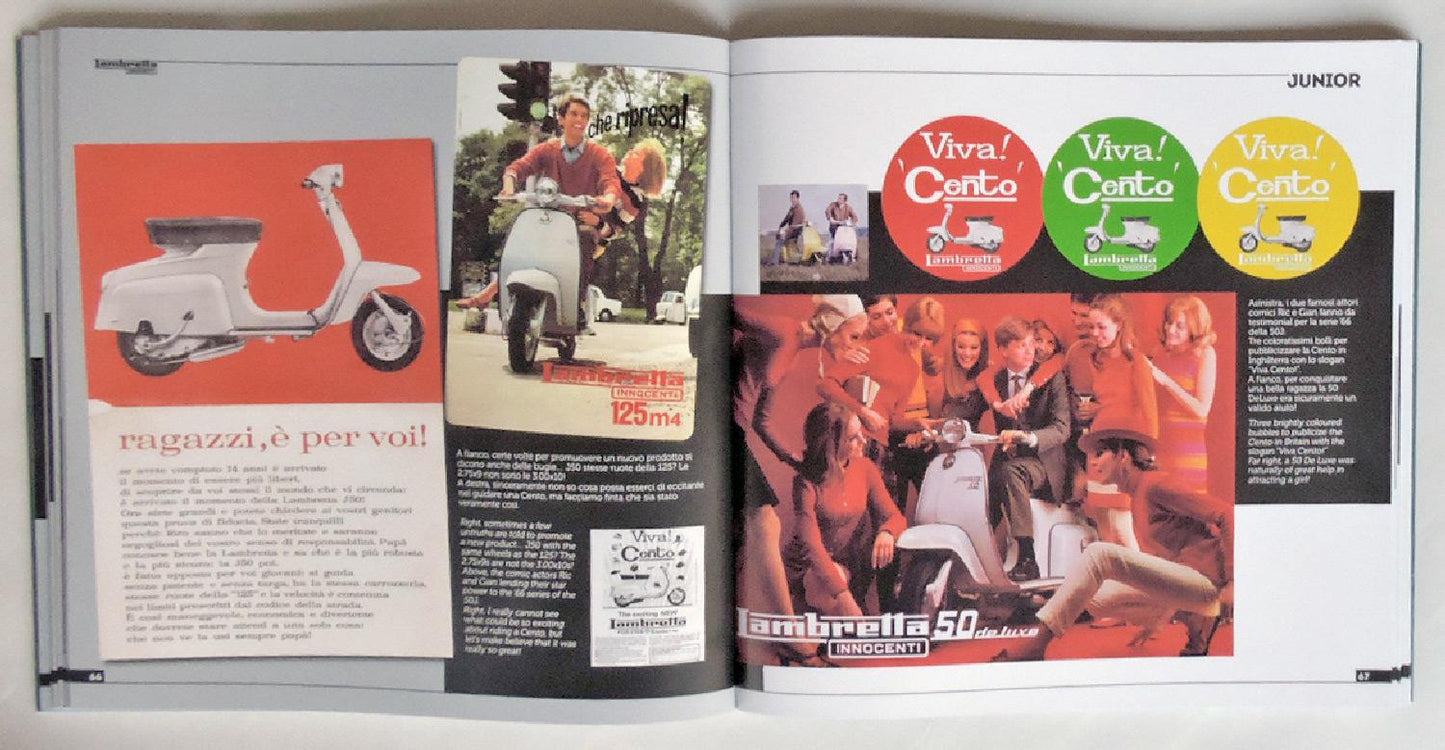 Lambretta Junior 50, 100, 125 .  Storia Modelli e documenti/History, models and documents (Ediz. bilingue italiano/inglese )