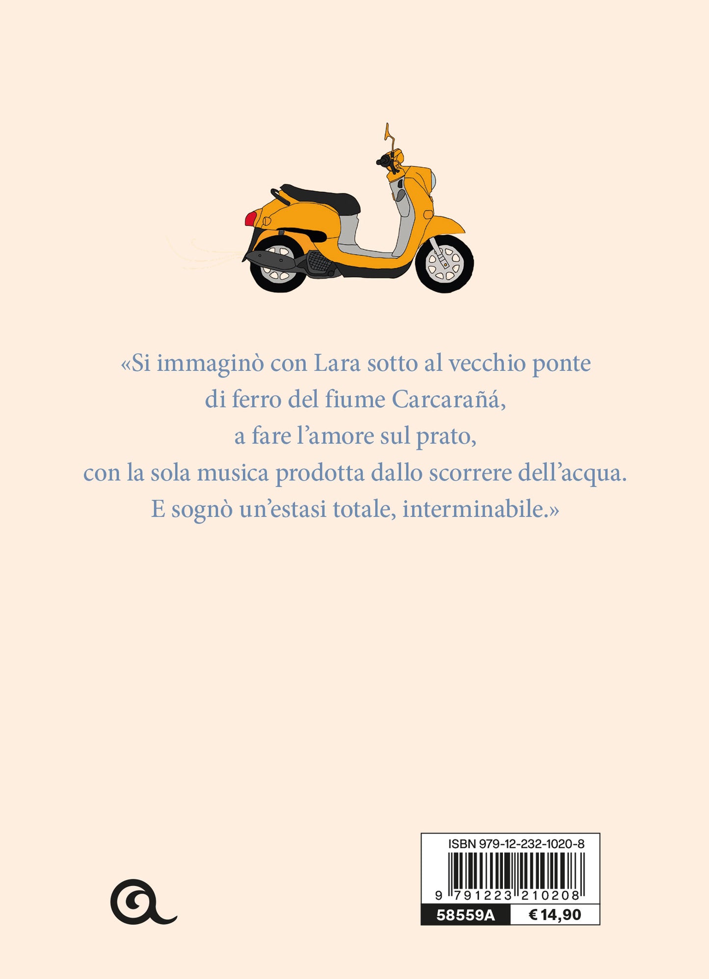 La ragazza del motorino arancione