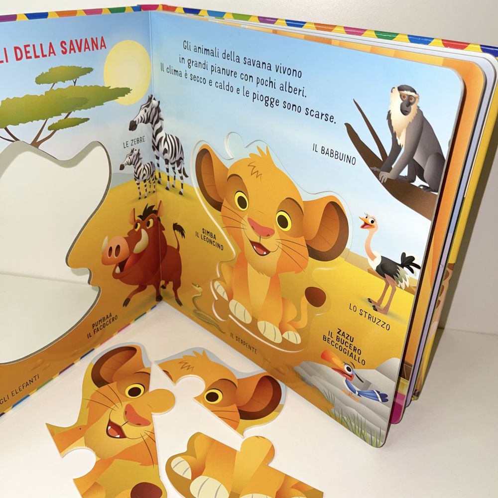 Libro Maxi puzzle Animali Baby. GIOCA E CONOSCI I LORO AMBIENTI