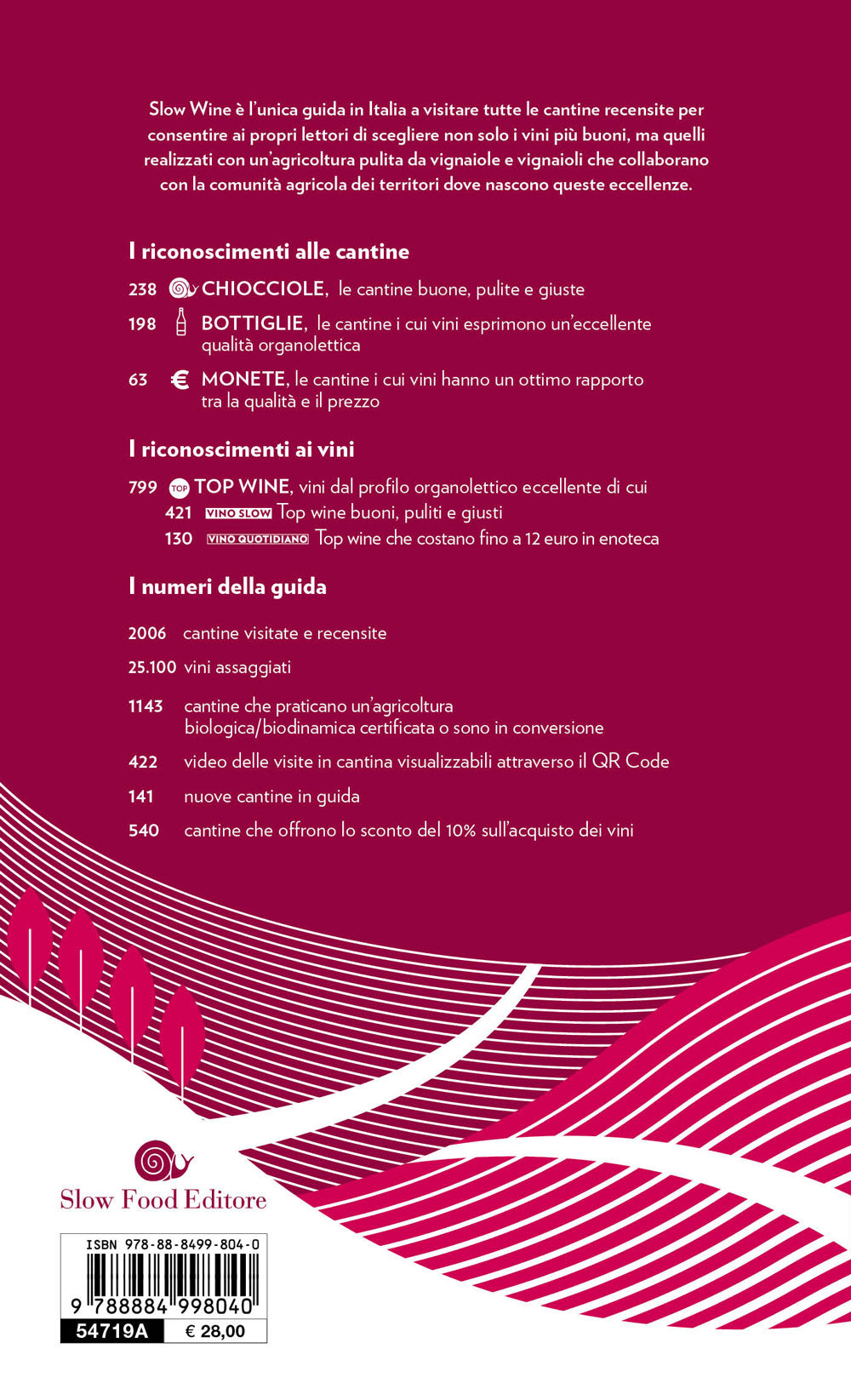 SLOW WINE. GUIDA 2024. VITE, VIGNE, VINI IN ITALIA