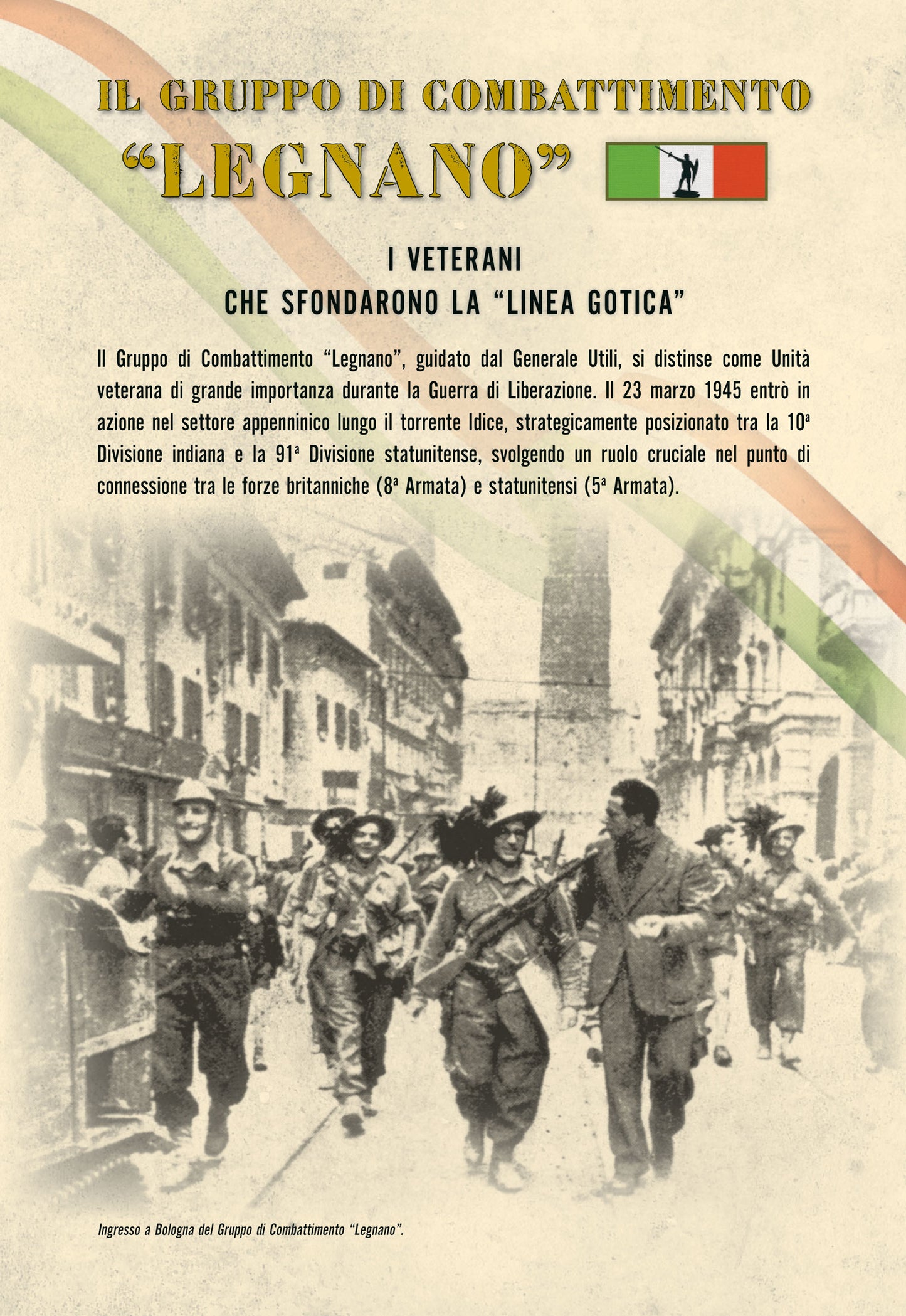 Calendario Esercito Italiano 2025 - da parete. Italia liberata