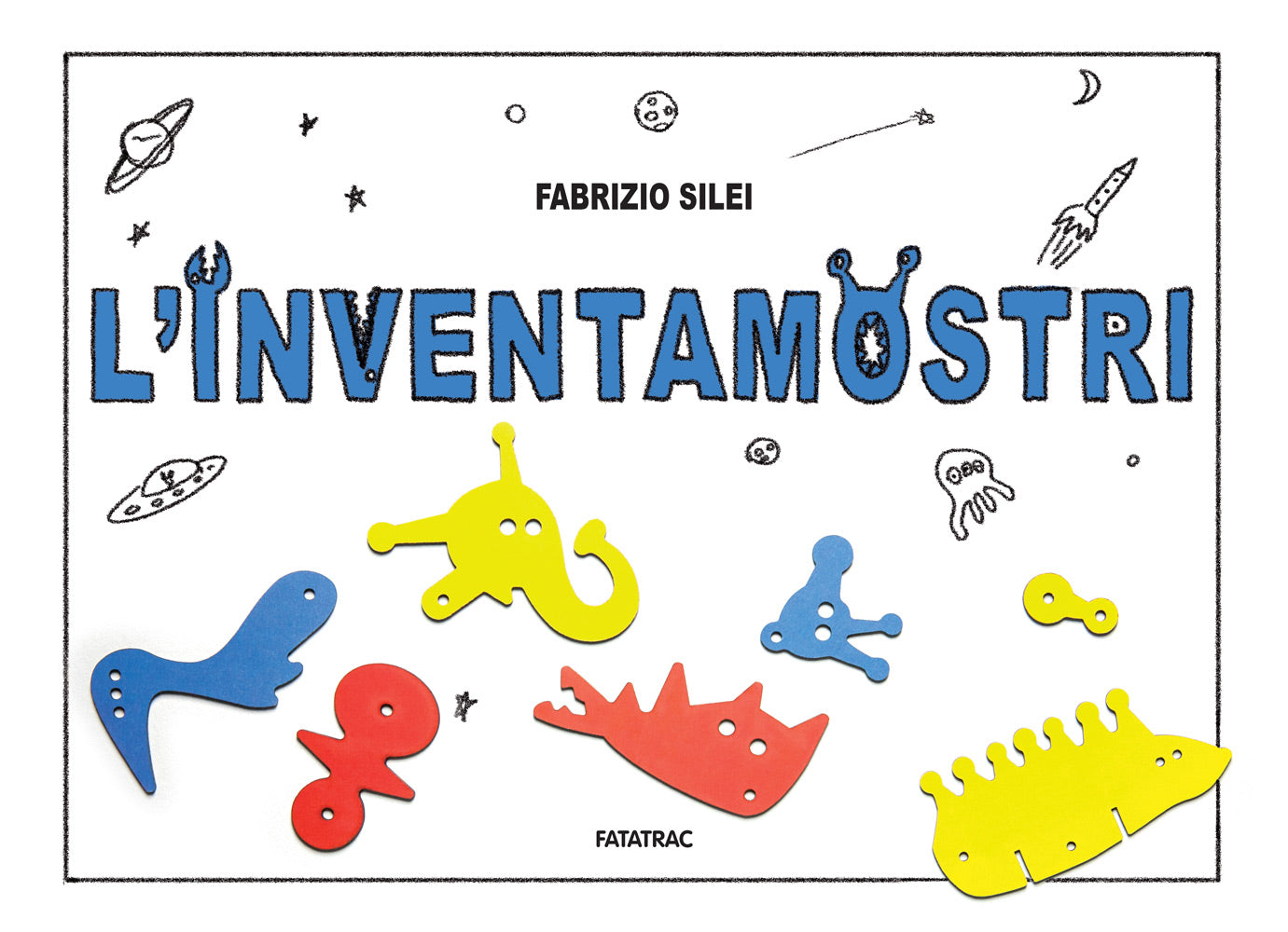 L'inventamostri. Libro + 309 pezzi per costruire mostri