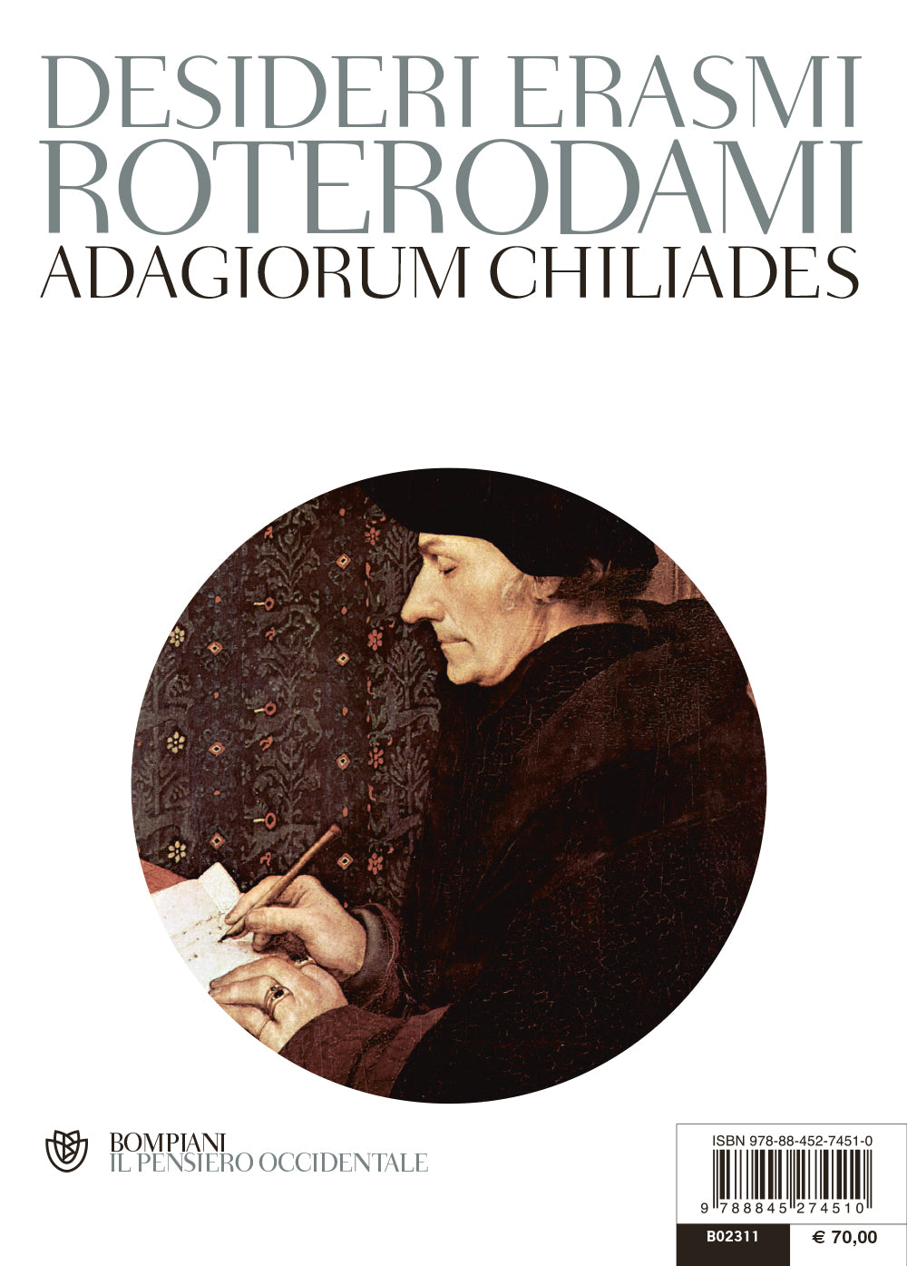 Adagi. Prima traduzione italiana completa a cura di Emanuele Lelli - Testo latino a fronte