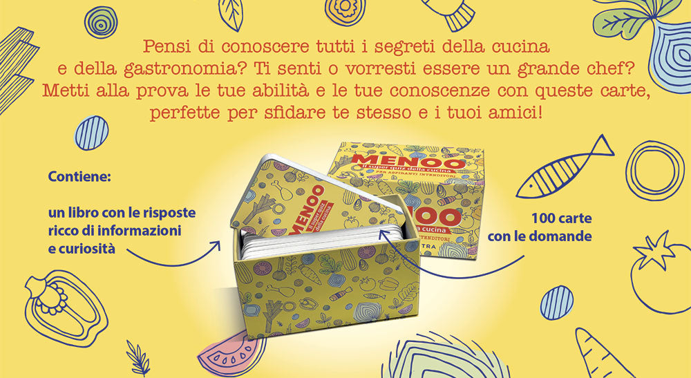 Menoo. Il super quiz della cucina per aspiranti intenditori