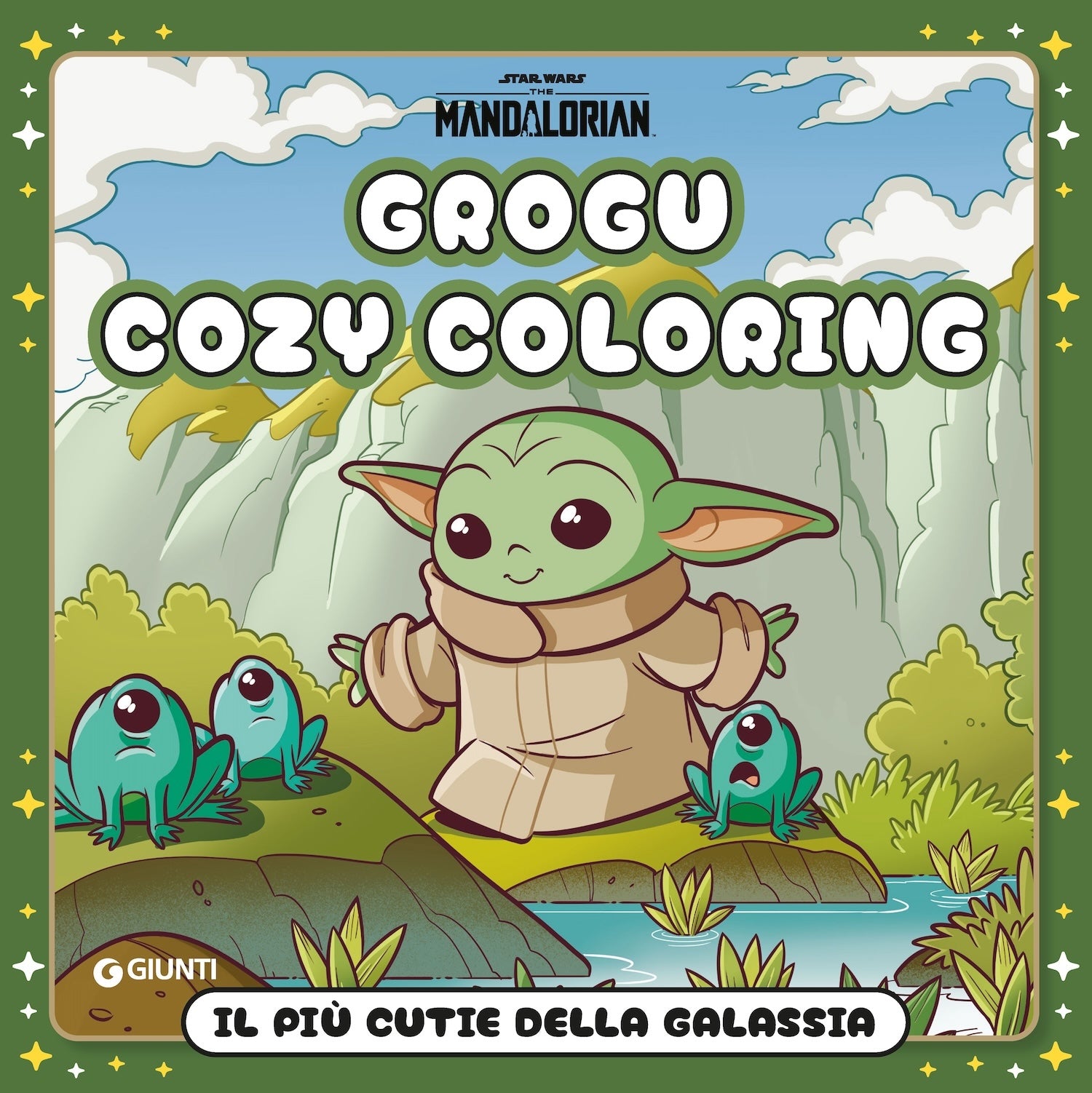 Grogu Cozy Coloring Star Wars The Mandalorian. Il più cutie della galassia