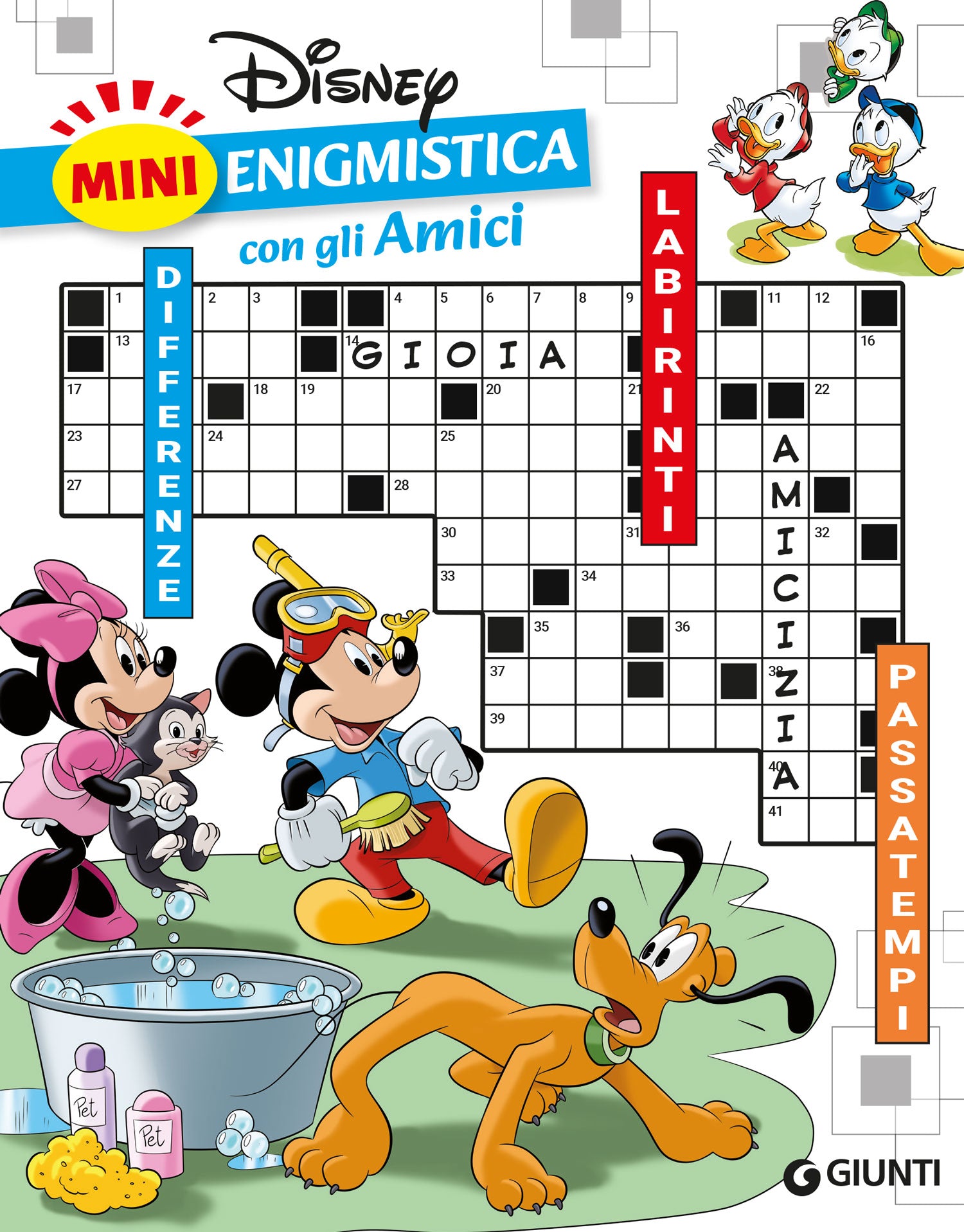 Mini Enigmistica Disney con gli Amici. Differenze-Labirinti-Passatempi